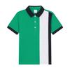Children's Summer School Polo Shirt - Unisex Short Sleeve White Top for High School, Primary, and Secondary Students.