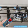 Portable Combustible Natural Gas Leak Location Determine Meter Tester Analyzer Accurate Detection with Sound Light Alarm