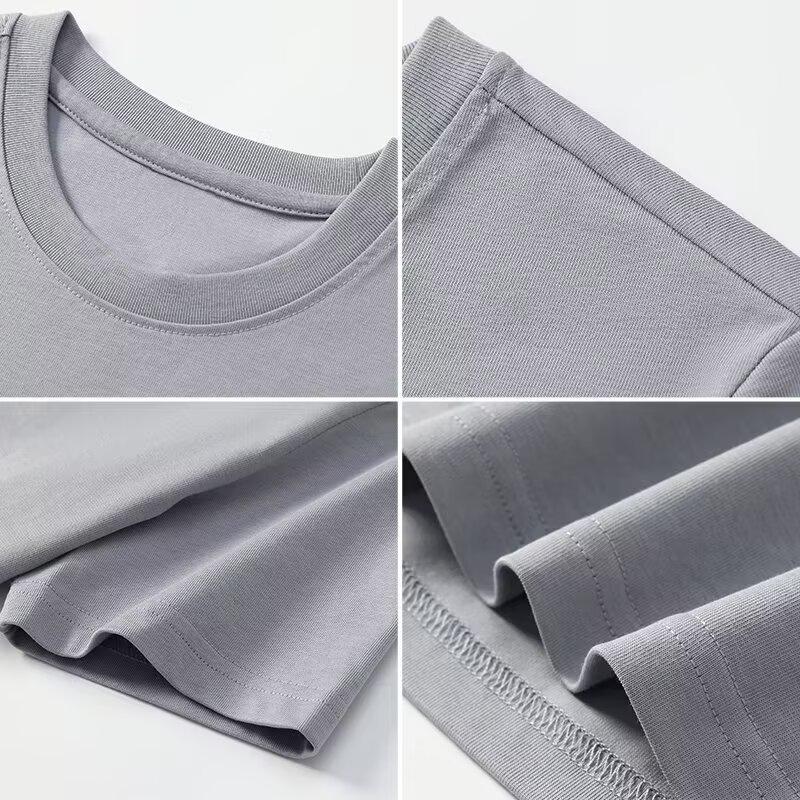Unisex 260g Short-Sleeve T-Shirt: Cool, Moisture-Wicking, UV-Blocking, Crew Neck, Set-In Sleeves, Slimming, Stylish, Non-Pilling.