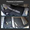 X Autohaux 2-10mm Thickness Car Sound Mat Deadener Heat Auto Noise ulation Deadening Mat Closed Cell Foam Sticker 100-500CM