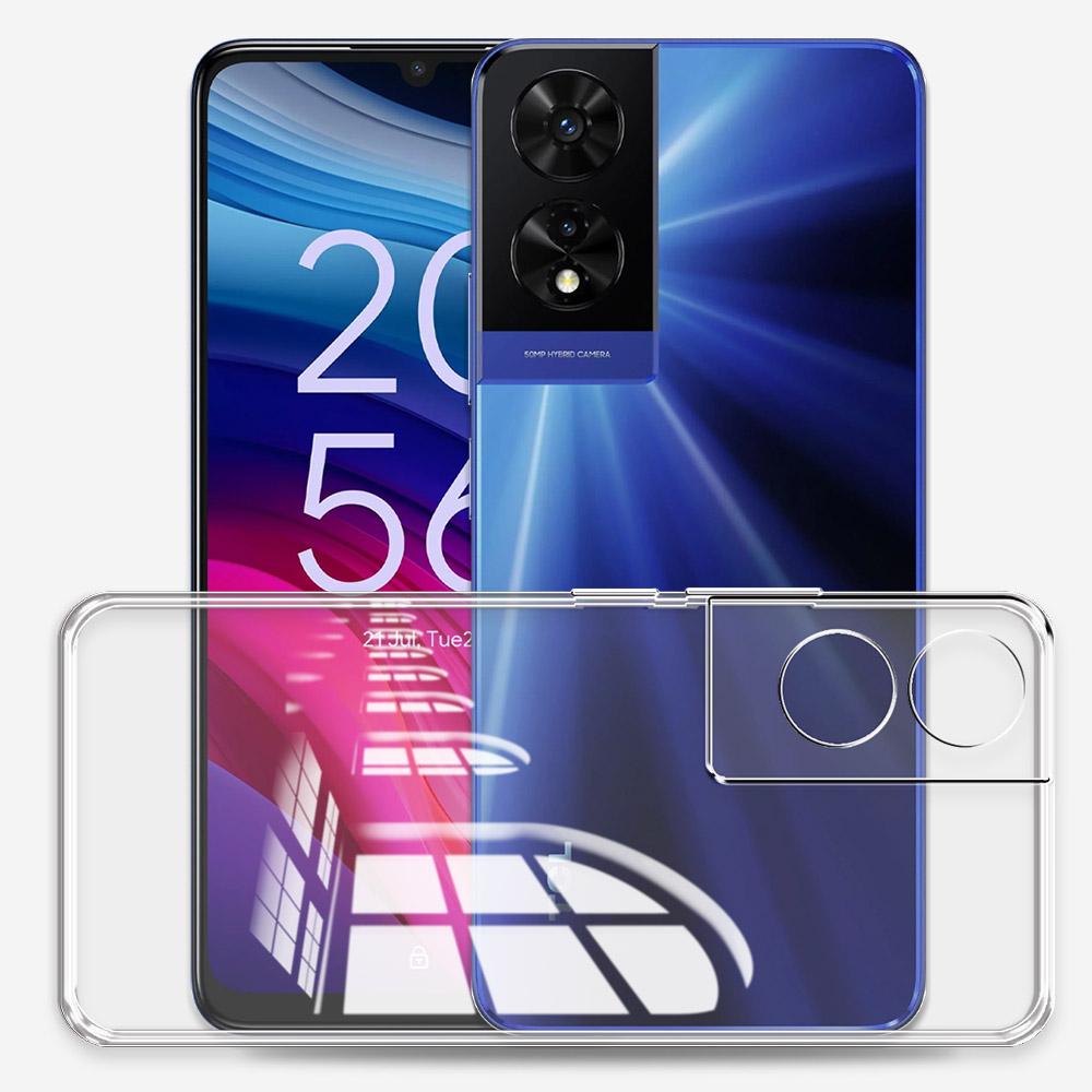 Für TCL 505 Hülle Klar Weiches Silikon TPU Handyhülle Für TCL 501 Transparent Stoßfest Coque auf TCL505 /TCL501 Funda