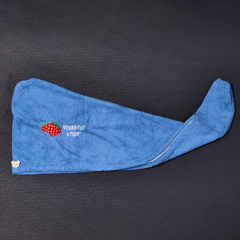 Wrap Bonnets 1pc Quickly Dry Hair Hat Super Absorbent Soft Bathroom Women Head Towels Girls Cute Hair Towel Hair Dry
