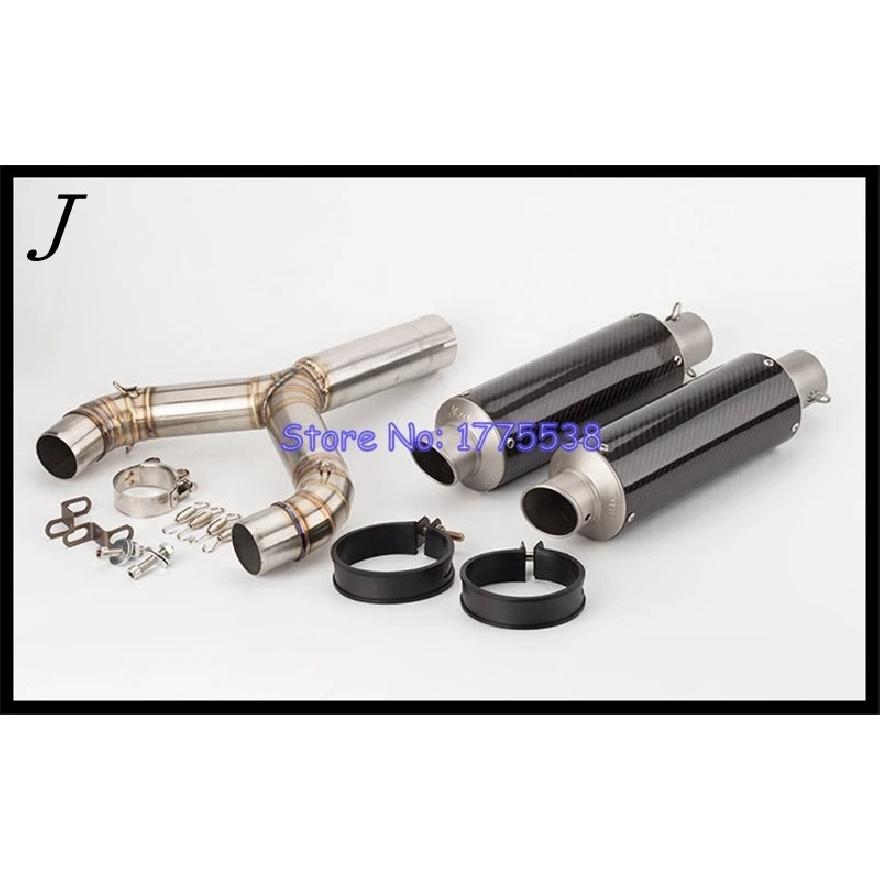 For Aprilia SHIVER 750 2008-16 Motorcycle Exhaust Muffler System Stainless Steel Motorbike Muffler Escape for Aprilia Shiver 750