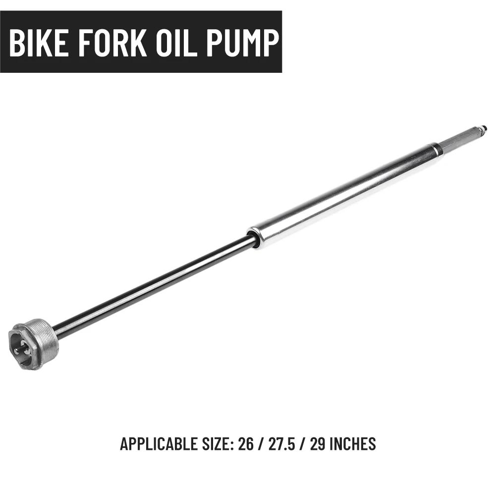 mountain bike Suspension Oil Damping Rod 26/27.5/29 Inches Front Fork Repair Part Aluminum Alloy Manual Remote Control Bike Part