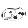 Helmet Headset Microphone Portable Dynamic Noise Reduction 2 Meters Extension Cord Full Face Helmet