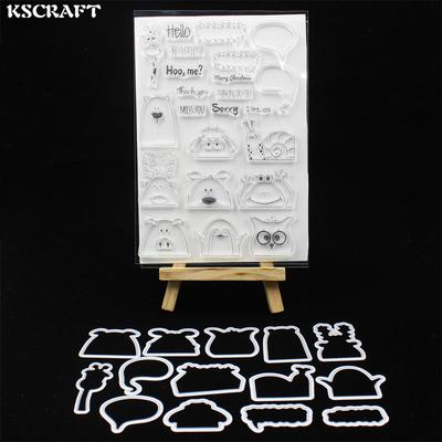 Nice DIY Silicone Clear Stamp Cling Seal Scrapbook Embossing Album ...