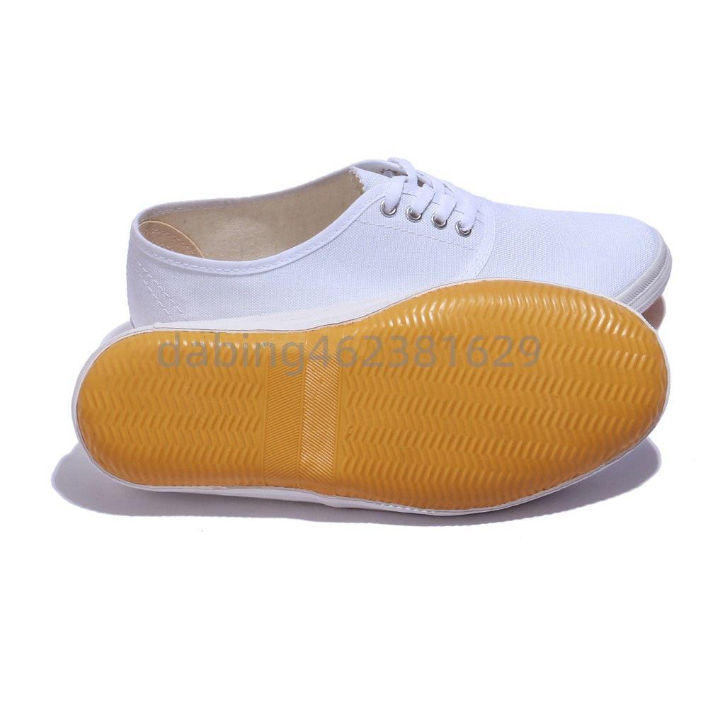 Unisex White Slip-On Mesh Canvas Shoes for Martial Arts and Gymnastics