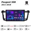 Android Car-Play Car Radio For Peugeot 508 2011-2018 Multimedia Player Head Unit Stereo GPS Navigation BT WIFI,2+64GB