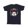 Disney Girls Minnie Mouse Reindeer Wreath Cotton T-Shirt