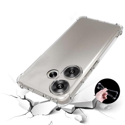 For Xiaomi Poco F6 5G/Redmi Turbo 3 5G TPU Case Anti-Slip Drop-Proof Clear Phone Cover