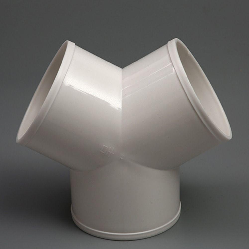 T/Y Shape Exhaust Duct Connector 100/150/200mm Splitter Connector  Air Ventilation