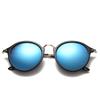 Mote Rund metallramme Speil Solbriller Kvinner Menn Retro Brand Designer Solbriller Trending UV4 Gafas De Sol Mujer