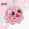 Octopus Sensory Toy Bunny Ear Squeeze Stress Relief Glitter Sugar Ball Slow Rebound Reliever Anxiety Relieving Clear Animal Hand Relaxation Tool TPR