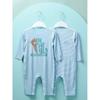 Modal Spring and Autumn Boneless Air Conditioning Baby Jumpsuit