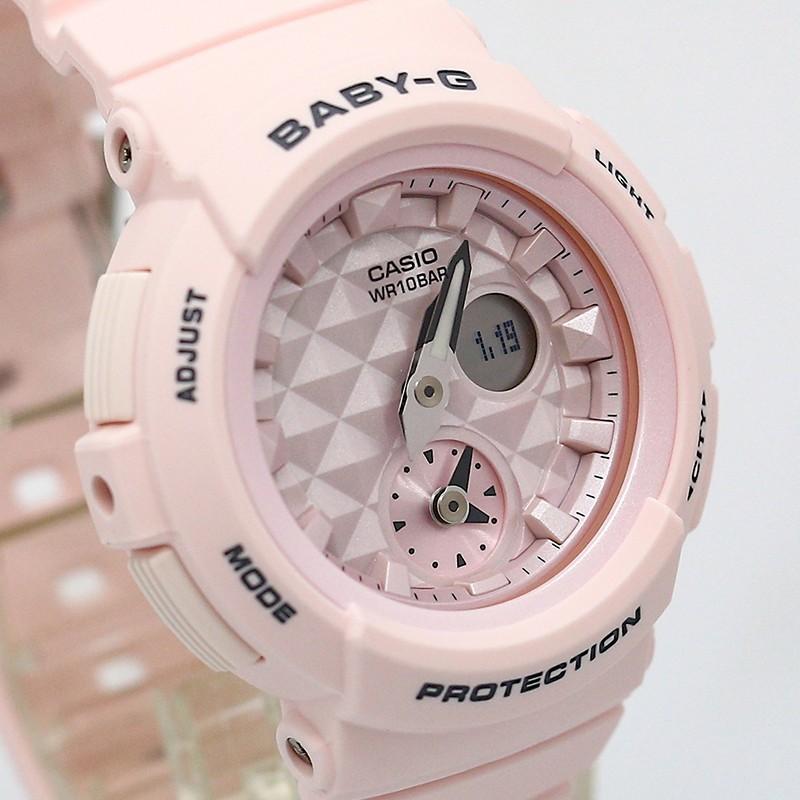 Casio Baby-G Pink Beach Color Waterproof Shockproof Sports Fashion Quartz Watch Women watches BGA-190BE-4ADR