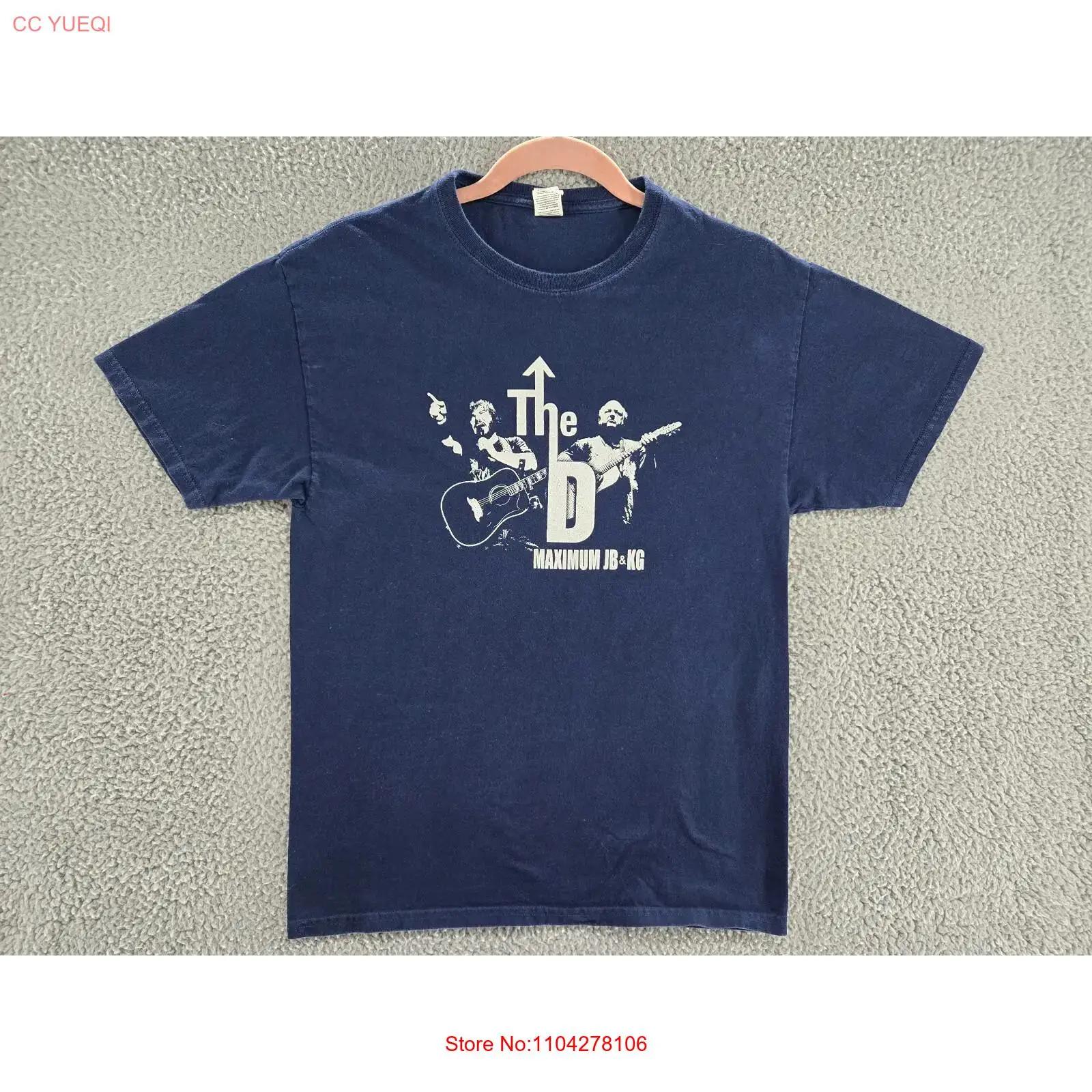 

Tenacious D T Shirt Mens M Maximum JB KG Concert Band Jack Black Vintage Y2K vintage Washed Top For Everyday Wear Breathable 5XL різнокольоровий
