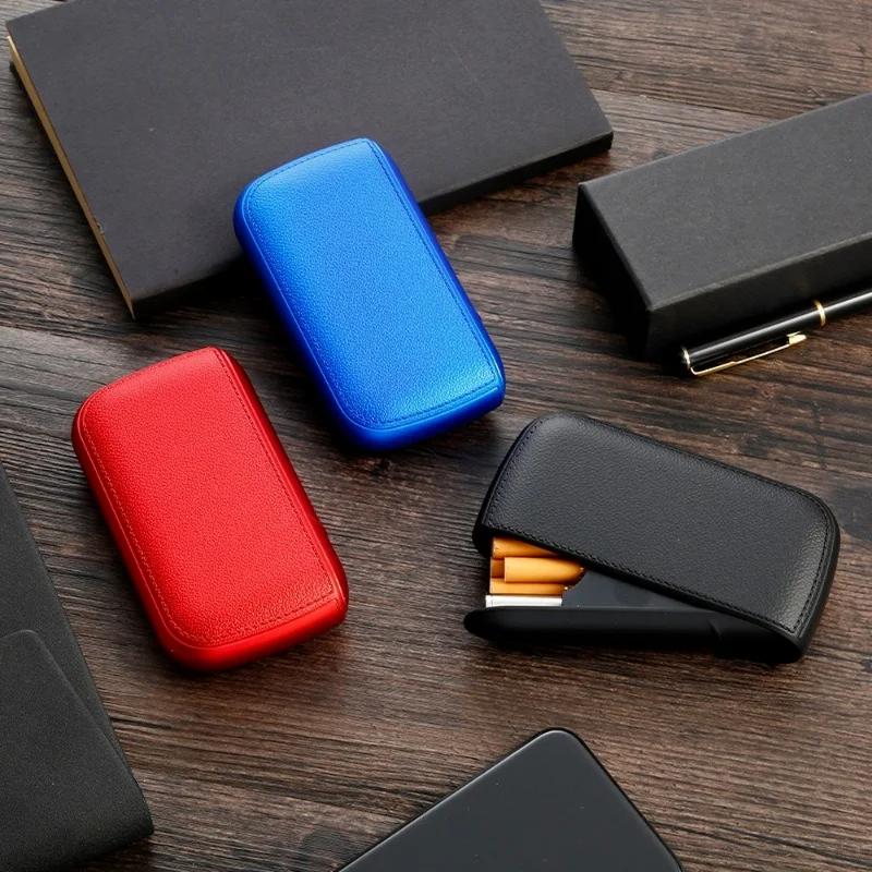 A faux leather lighter pack for men's exquisite gift pack, not including a lighter