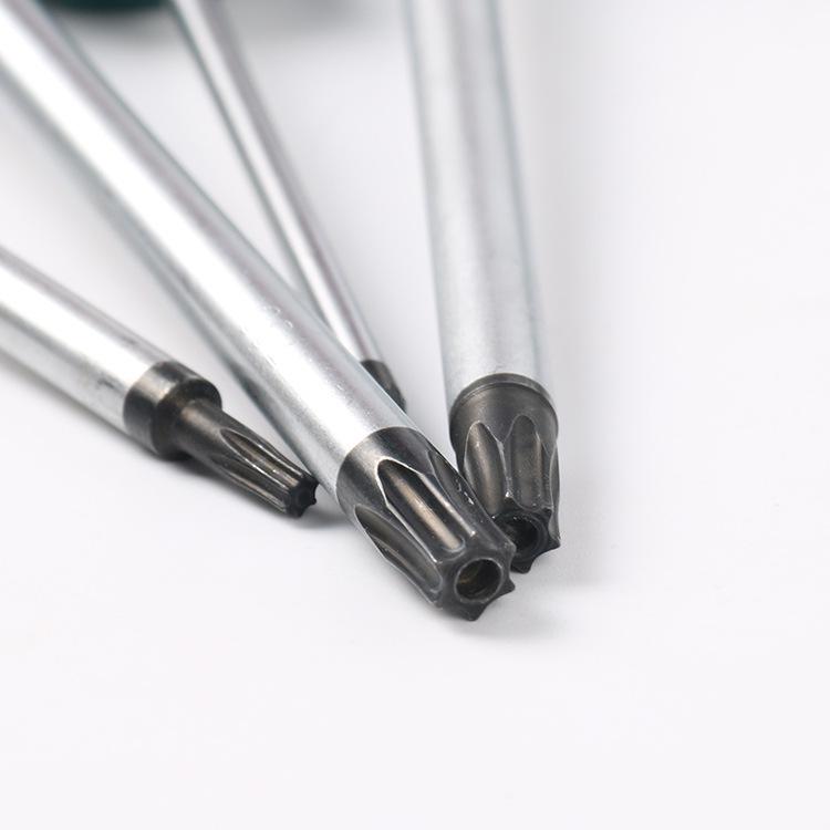 Hexagon Set Screwdriver: Flower, Rice, Spline, T-Type, Internal Star, Hexagonal.