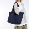 Vintage Denim Bag Women's Large Capacity Lightweight Handbag Tote Bag Student Class Crossbody Bag