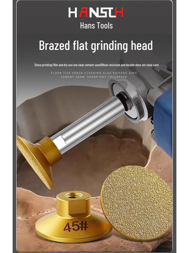 Hans Angle Grinder: Marble Grinding and Polishing Tool for Planters and Stone Surfaces