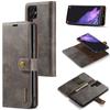 DG.MING for Samsung Galaxy S24 Ultra Case Detachable Split Leather Cover with Stand Wallet