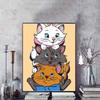 Disney Diamond Painting 5D DIY Kitty Adventure Three Siblings Stacked Illustration Art Mosaic Embroidery Decoration Cross Stitch Gift