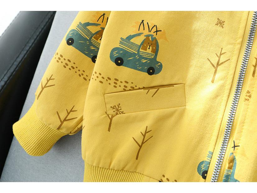 Chlapecký pletený svetrový set s dlouhým rukávem v korejském stylu - Trendy třídílný dětský outfit na jaro a podzim 2021.