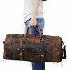 Mens&Womens Travel Bag, Full Grain Leather Duffel Bag, Personalisation Weekend Luggage Bag,Unique Christmas Gifts,Carry-on Bag