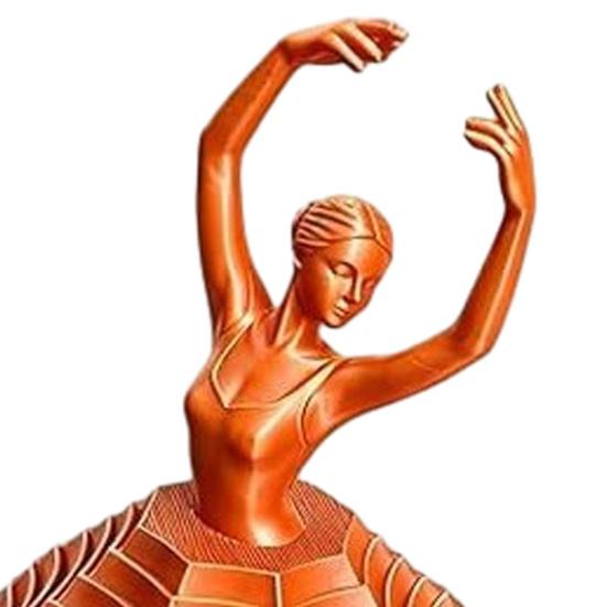 3D Printed Spinning Ballerina Fidget Toy Ballet Spinner Sensory Toy Expanded Whirling Spiral Desk Toy for Adults Teens Stress Relief