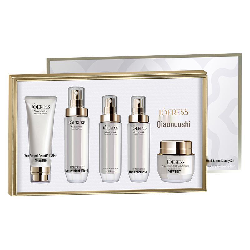 Exclusive Niacinamide Facial Care Set: Hydrates, Moisturizes, and Brightens Dull Skin