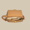 This Top-grain Leather Retro Small Square Bag Is Simple and Fashionable. It Is A Niche and High-end Quality Crossbody Single-shoulder Bag