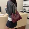 Korean Version of Large-capacity Underarm Bag Women's Bag 2025 New Autumn Stone Pattern Commuter Bag Shoulder Backpack