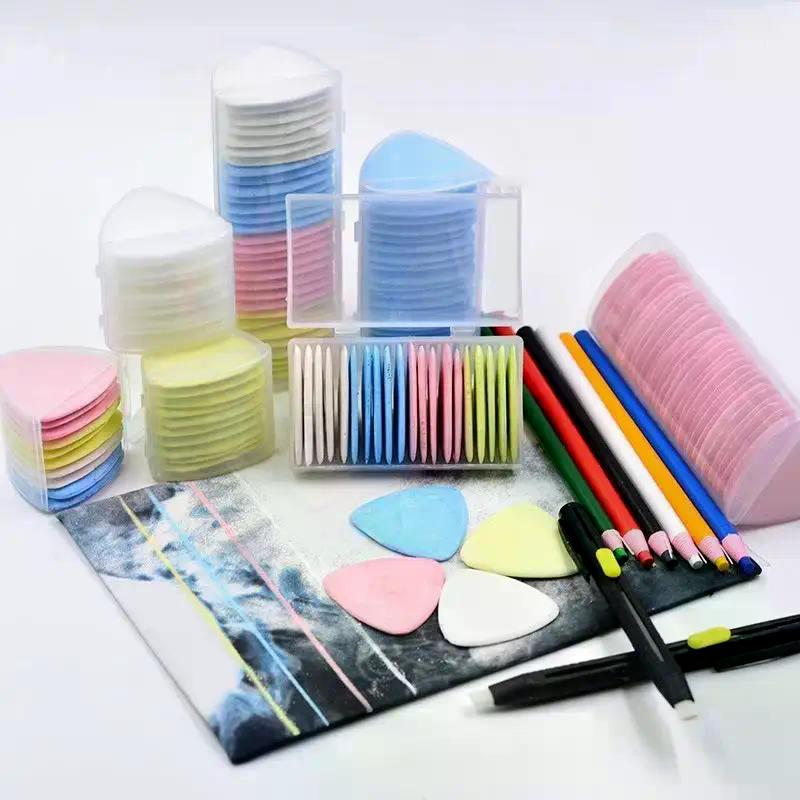 Bunte auswaschbare Schneiderkreide Nähkleidermacher Kleidungsmuster DIY Nähzubehör Stoffmarker Handarbeitszubehör