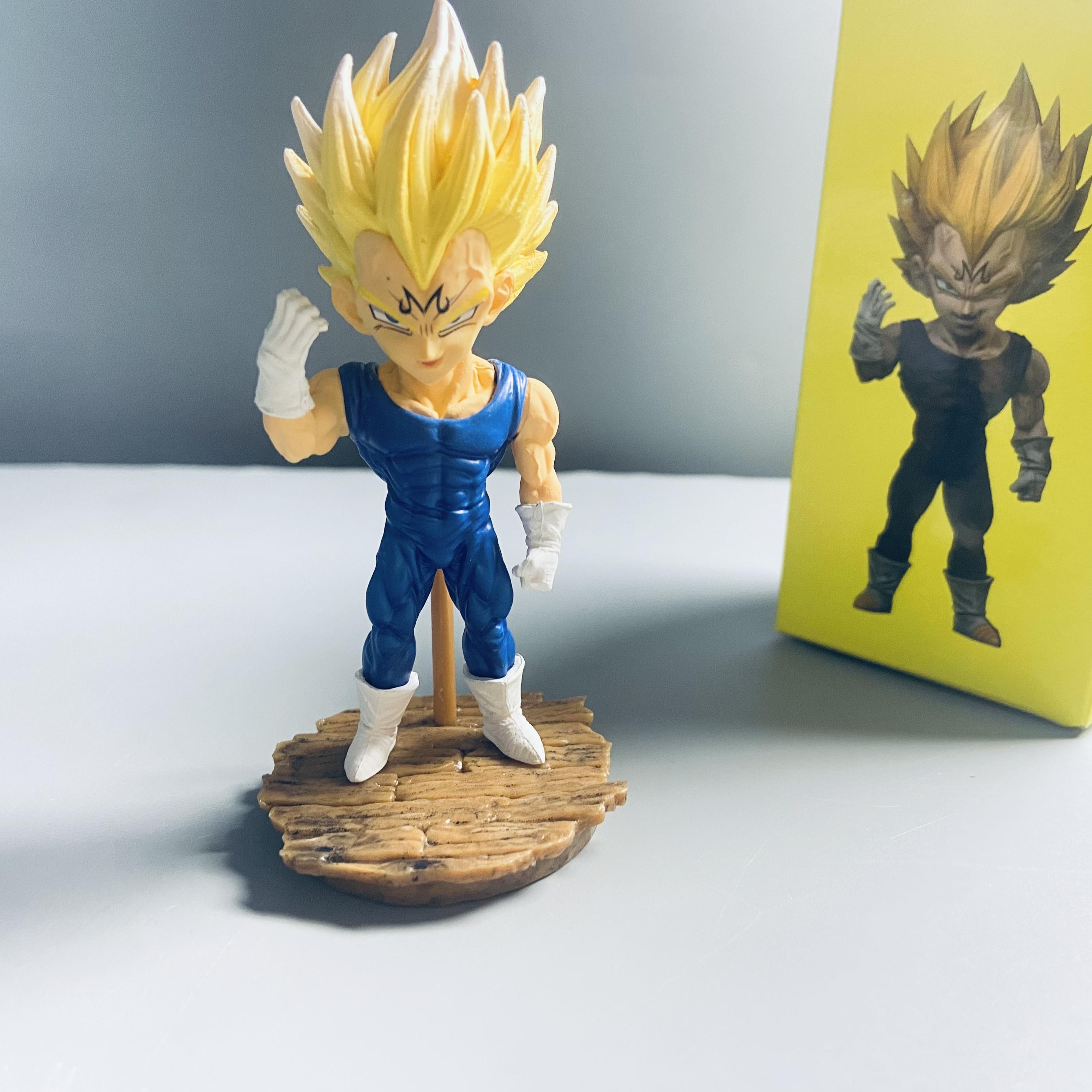 

Dragon Ball Z 9cm Super Saiyan Prince Vegeta Figure Standing Posture Pvc Model Statue Doll Collection Decoration Toys Gift