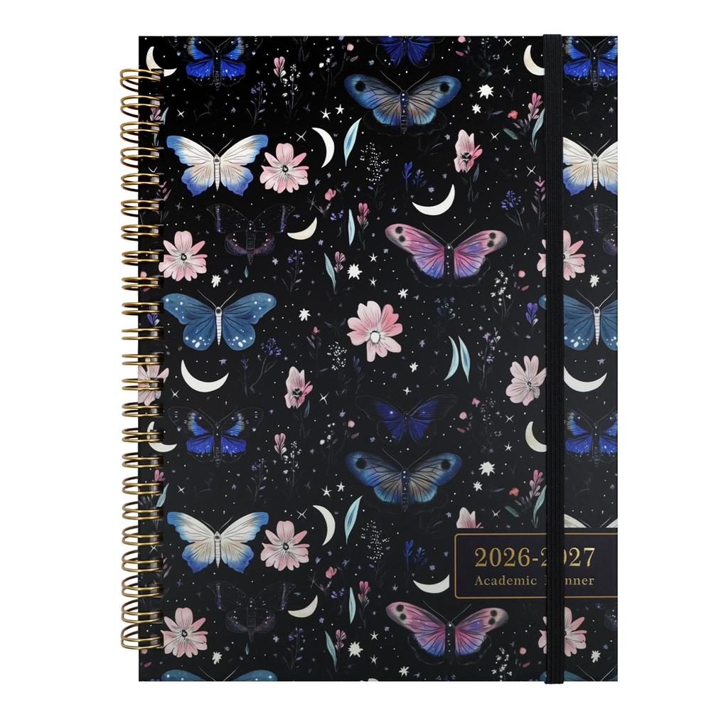 2026-2027 English Schedule Planner, A5 Size, 70 Pages/ 140 Pages, Daily Planner/calendar/notebook