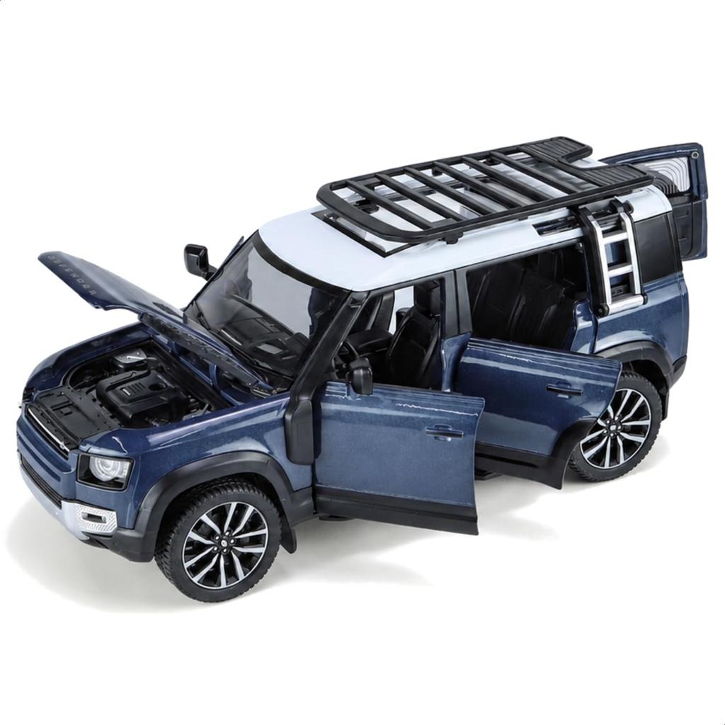 Heimanba Land Rover Defender 110 2020 Diecast Model Car Q2002B 1/24 / (Blue BU)