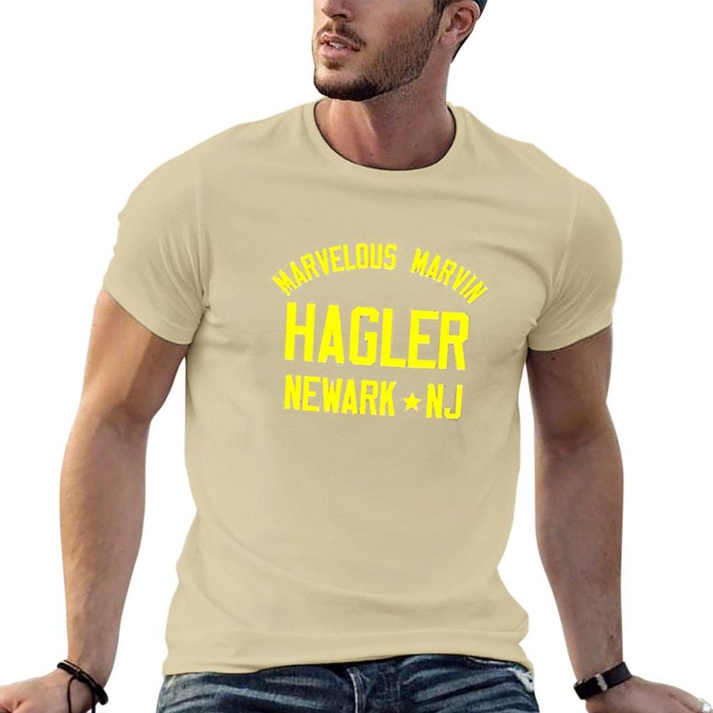 Marvin hagler T-Shirt Übergrößen süße Kleidung Trainingsshirts für Männer