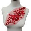 Red I Embroidery Beads Sewing Lace Diy Decorative Cheongsam Dress Dress Wedding Dress Collar Accessories