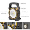 Outdoor LED Portable Lantern Tent Light COB Work Lamp Solar Emergency Spotlight Rechargeable Floodlight for Hiking Camping Light