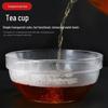 ZISIZ Clear Round PC Acrylic Plastic Coaster