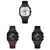 Minimalist Square Mens Watch Quartz Waterproof Business Wear For Men
