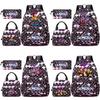 3Pcs/set Kpop Printed Backpack Handbag Pencil Case for Teenger Student Girl Boy Schoolbag Bookbag Large Capacity Travel Bag Kid Gift Mochila