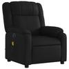 Vidaxl Foldable Massage Armchair, Electric, Black, Faux Leather