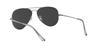 RB3689 AVIATOR SHINY GUNMETAL WITH POLAR BLACK LENS METAL II Sunglasses Ray-Ban (Polarized, Photochromic)