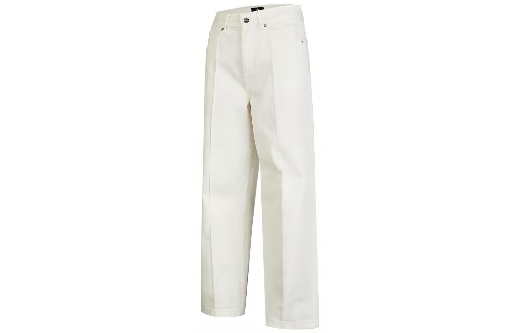 Converse Casual Pants Women s White Moderate Wide Leg Pants 10024886-A01 28
