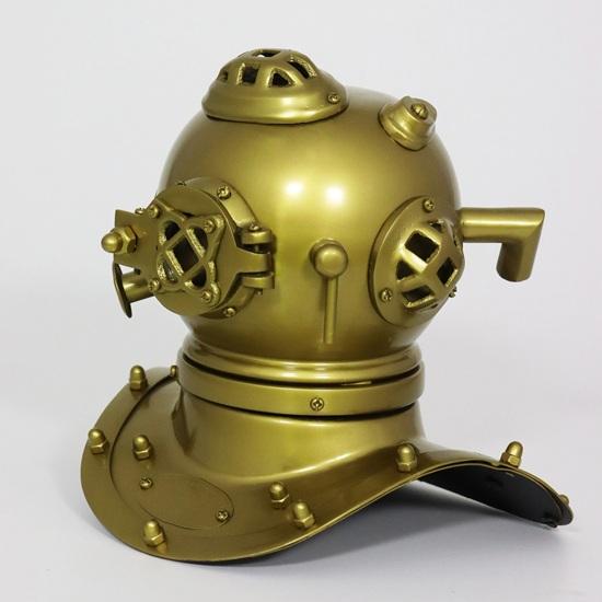 15.24 cm Brass Mini Scuba Divers Diving Helmet Replica Miniature US Navy Helmet Office Desk Nautical table top Decor Christmas Gift
