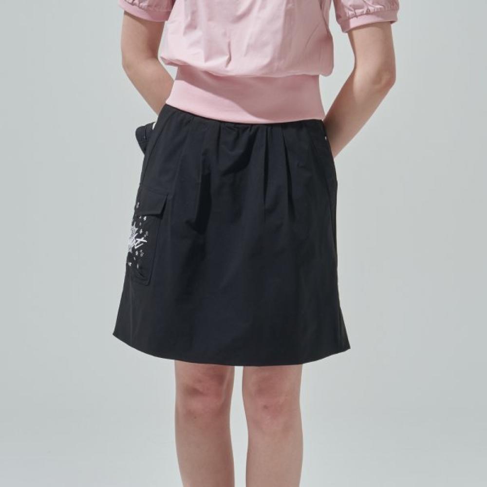 Blu Dot Sports Skirt Pocket Point Bk 026