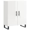 VidaXL Buffet Blanc brillant 69,5x34x90 cm Bois d'ingénierie 827750