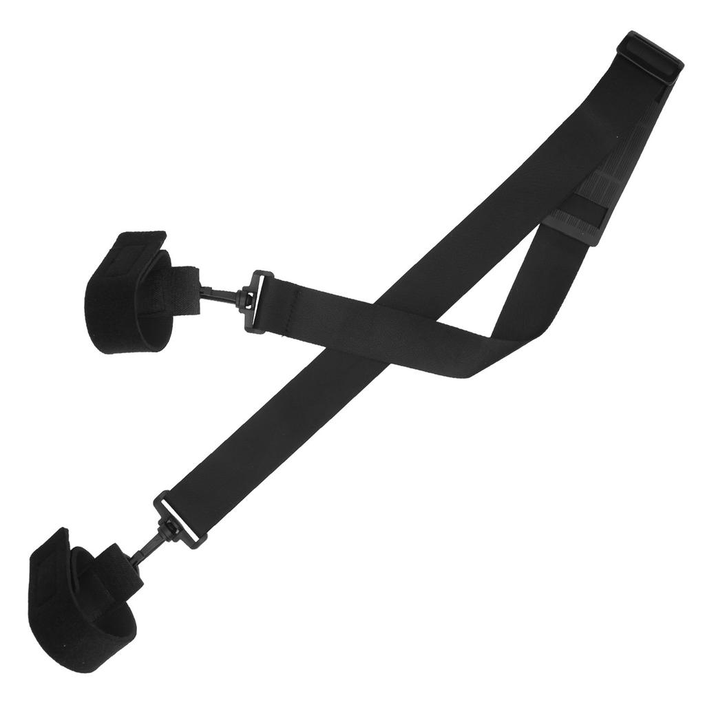 MultiFunction Fishing Rod Carry Strap EVA Sling Shoulder Belt Adjustable Tackle Holder