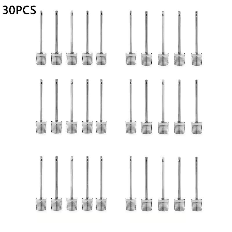 Sport Ball Inflating Pump Needle For Football Basketball Soccer Inflatable Air Valve Adaptor Stainless Steel Pump Pi
